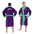 Batman Joker Fleece Bath Robe